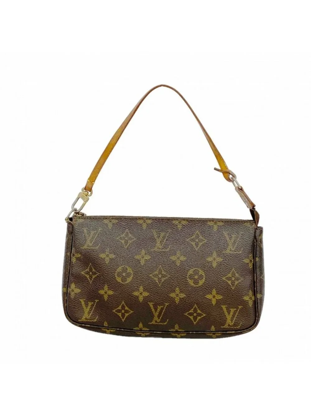 Louis Vuitton Pouch Monogram Pochette Brown